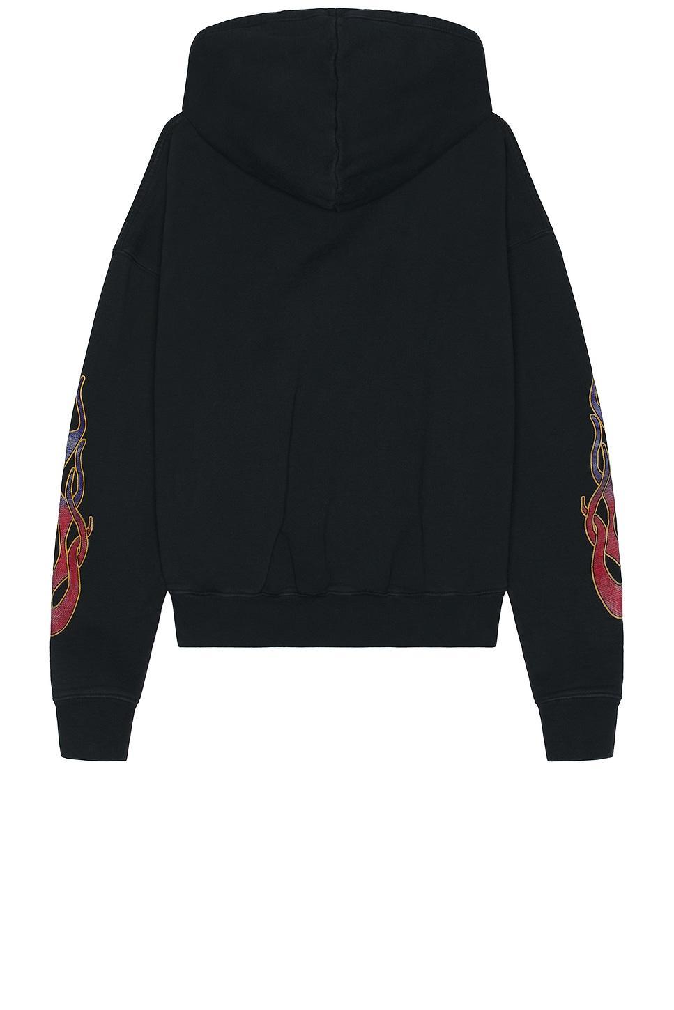 Rhude Screaming Eagle Hoodie in Vintage Black - Black. Size XL/1X (also in ). Product Image