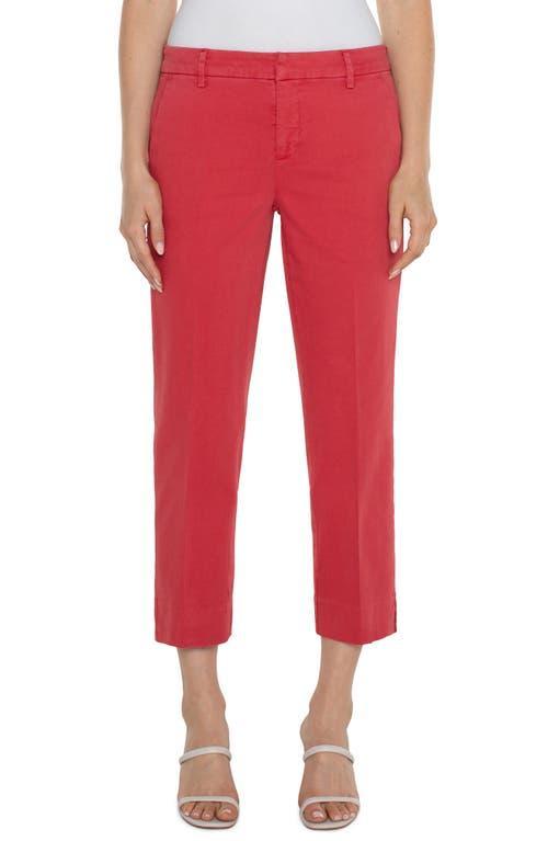 Liverpool Los Angeles Kelsey Straight Crop Pants Product Image