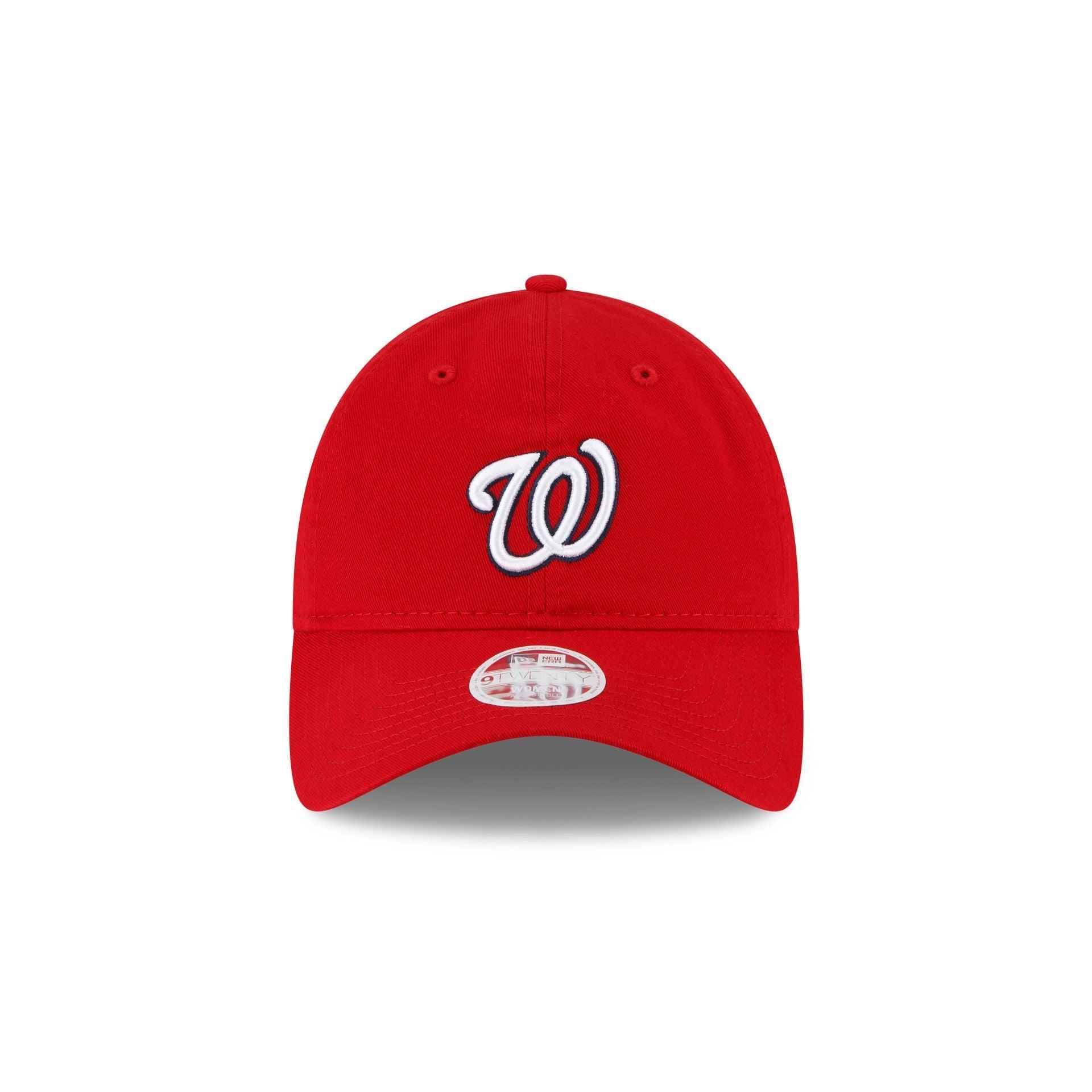 Washington Nationals Women's Core Classic Red 9TWENTY Adjustable Hat Female Product Image