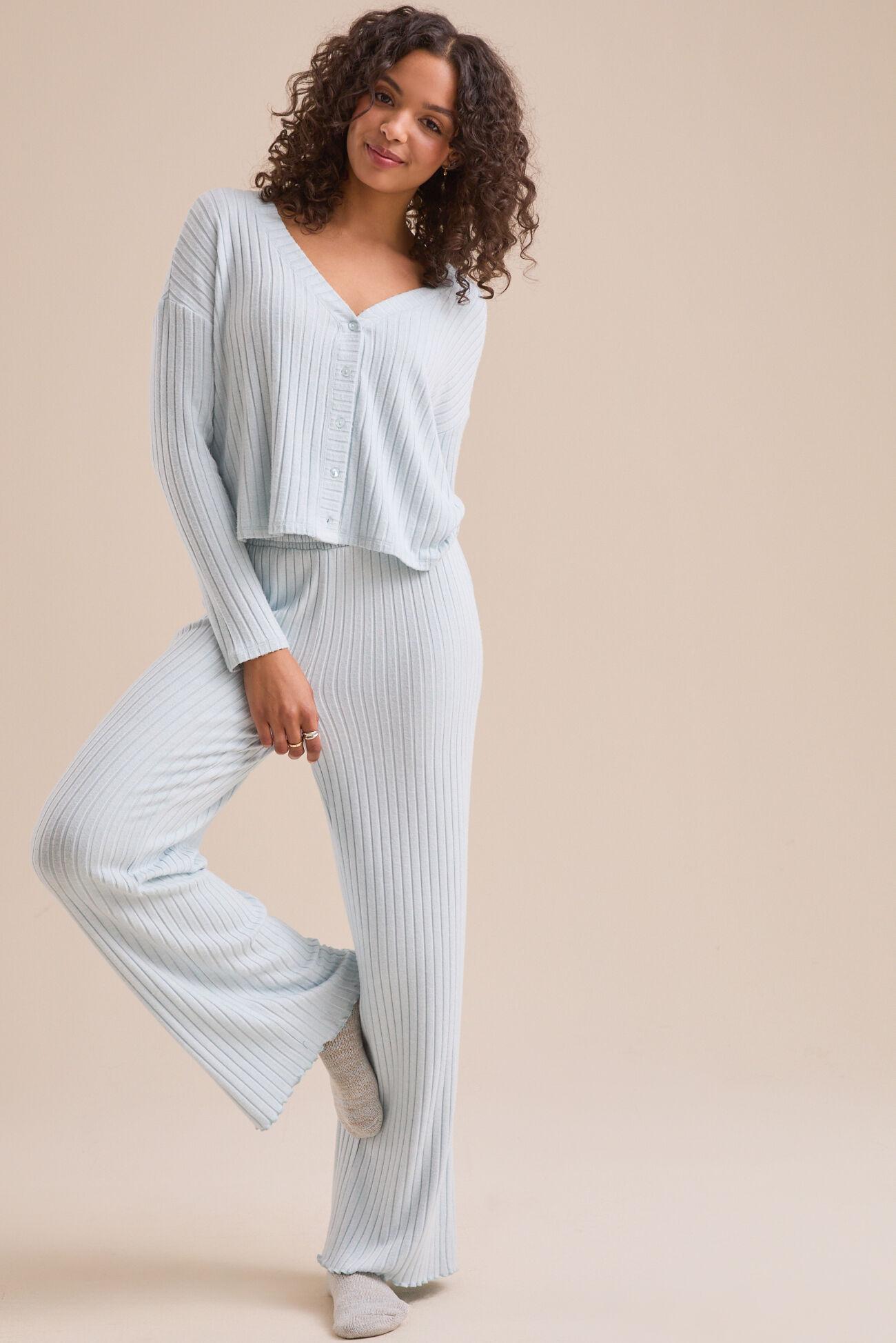 Nyla Ribbed Pants Product Image