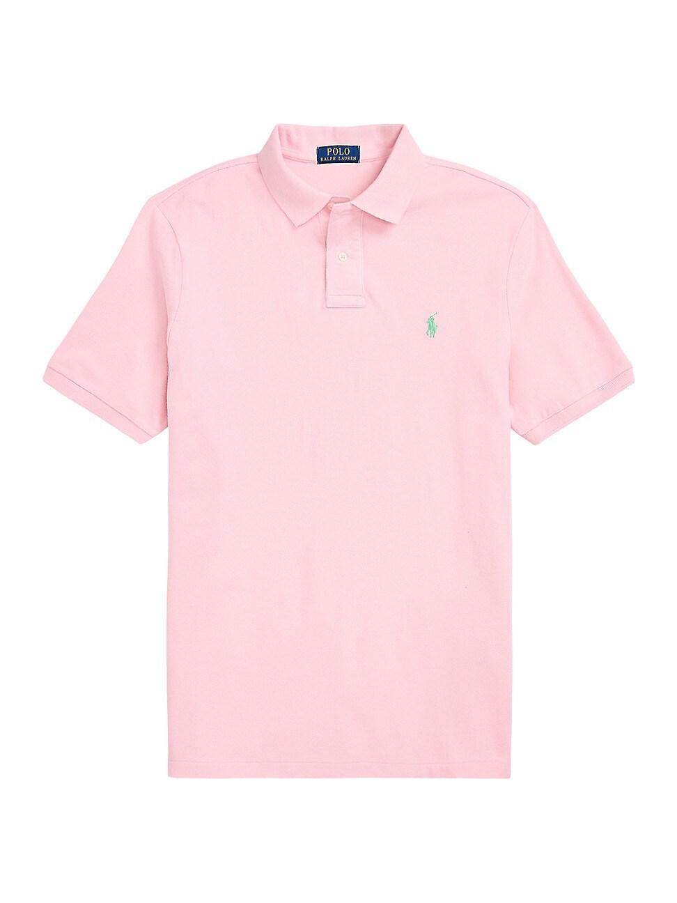 Mens Cotton Polo Shirt Product Image