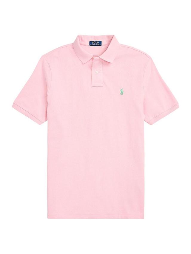 Mens Cotton Polo Shirt Product Image