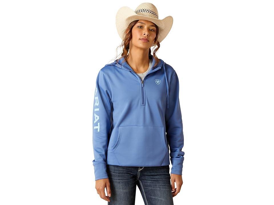 Ariat Tek Hoodie 1/2 Zip Hoodie (Dutch ) Women's Clothing Product Image