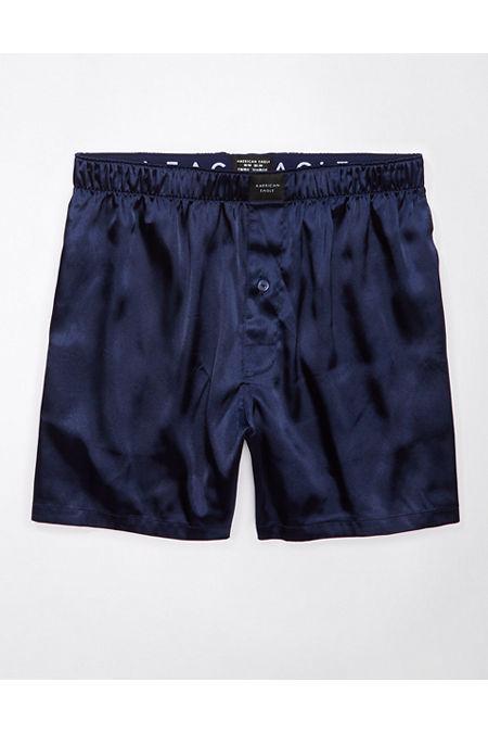 AEO Solid Satin Pocket Boxer Short Men's Product Image