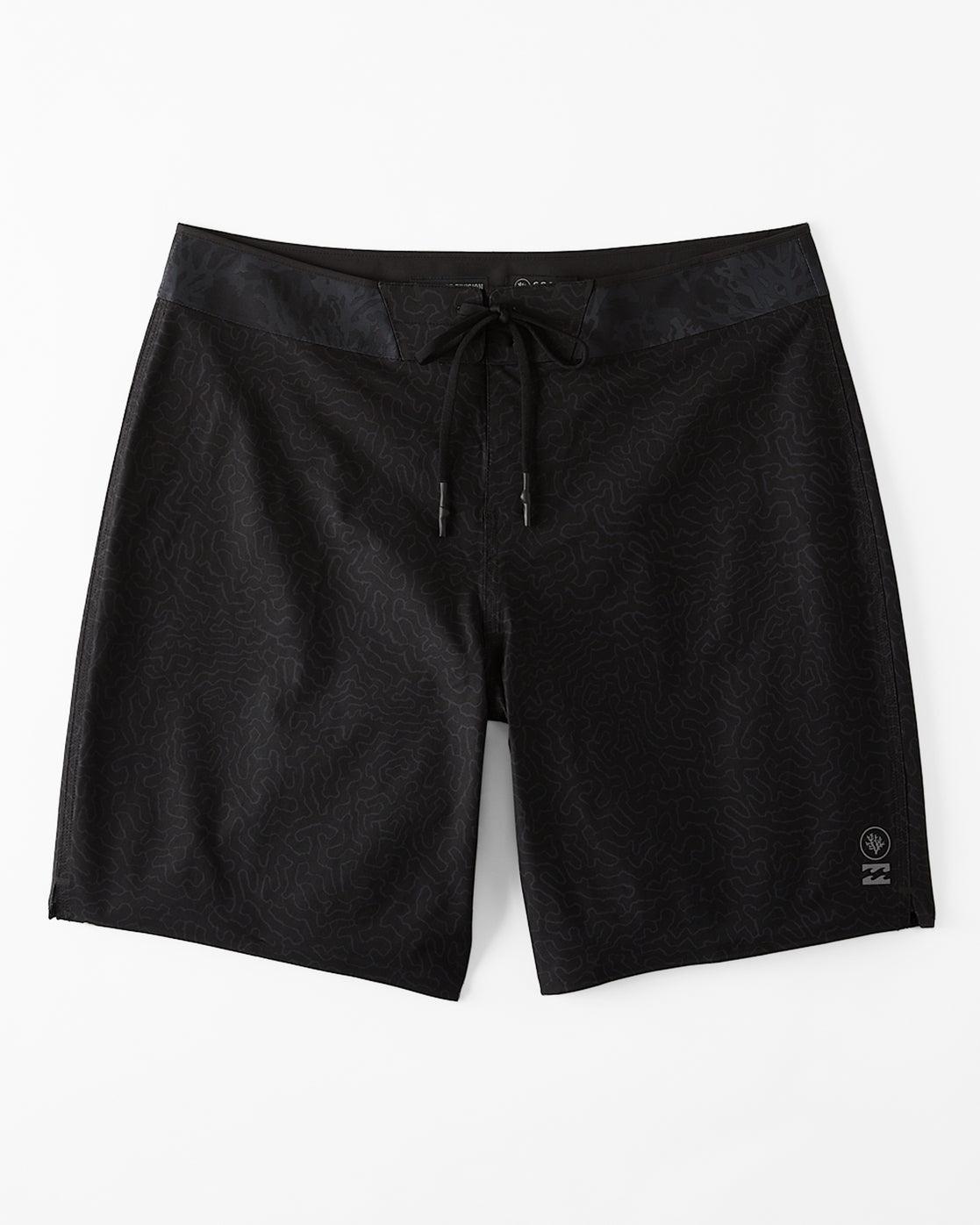 Brain Bio Pro 18" Boardshorts - Black Male Product Image