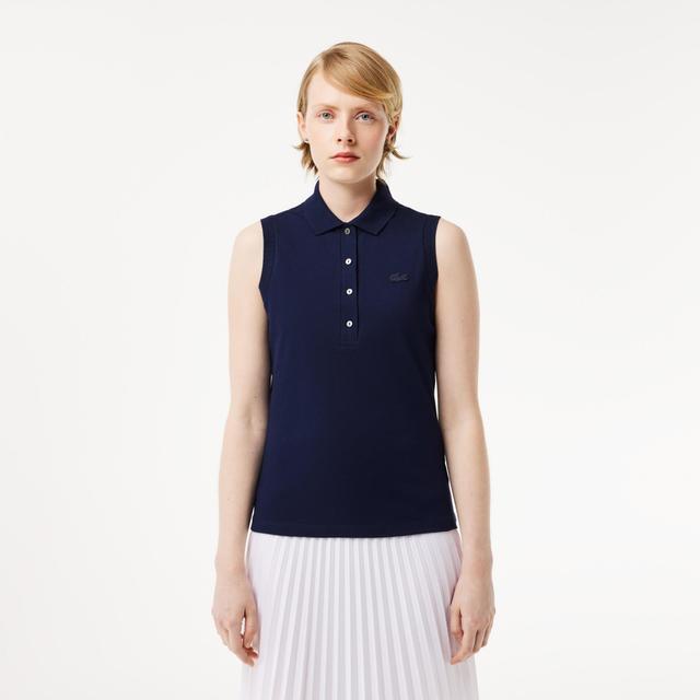 Women's L.12.D Slim Fit Sleeveless Polo Product Image