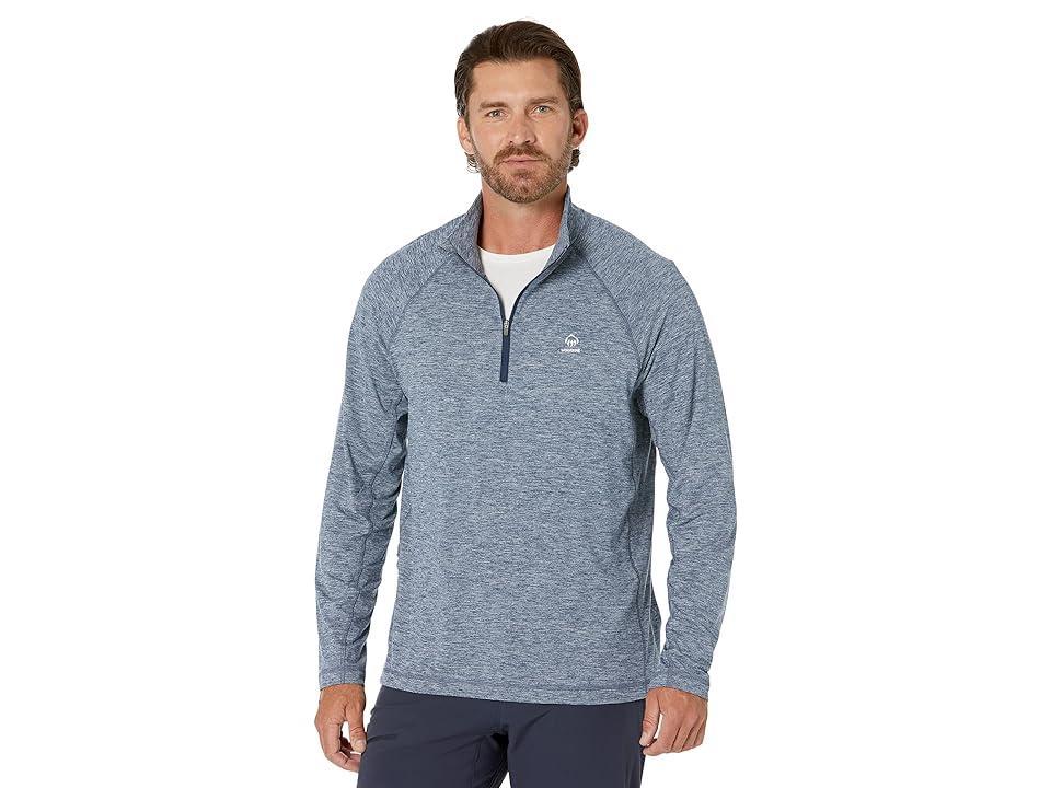 Wolverine Sun-Stop Eco 1/2 Zip Heather) Men's Clothing Product Image