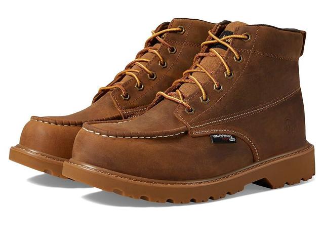 Wolverine Floorhand Moc Toe Waterproof Steel Toe 6 Men's Boots Product Image