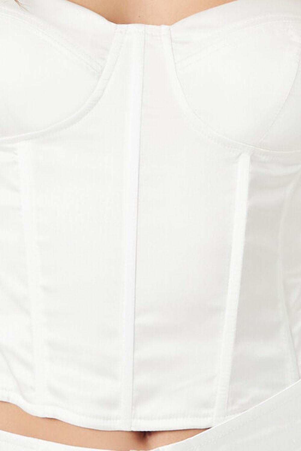 Satin Sweetheart Bustier Top | Forever 21 Product Image