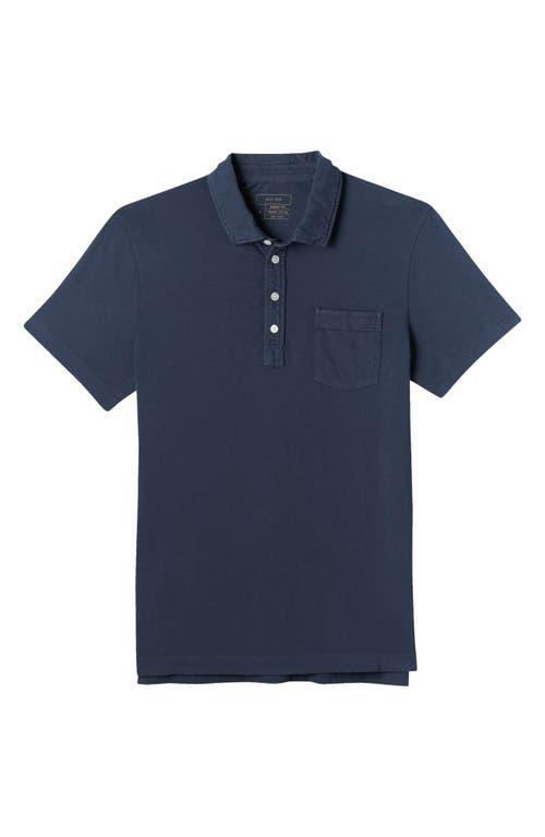 Billy Reid Pensacola Slim Fit Organic Cotton Pocket Polo Product Image