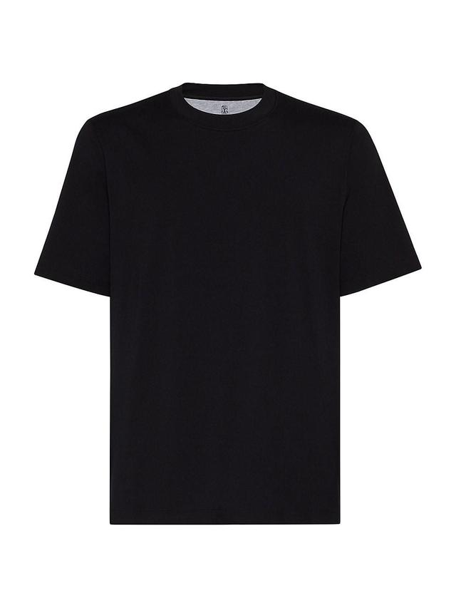 Mens Cotton Jersey Crew Neck T Shirt Product Image