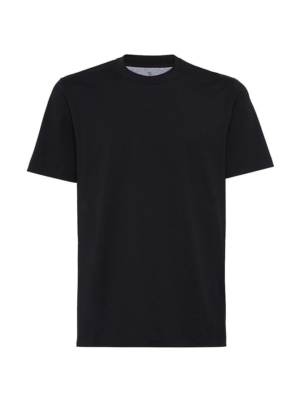 Mens Cotton Jersey Basic Fit Crewneck T-Shirt product image