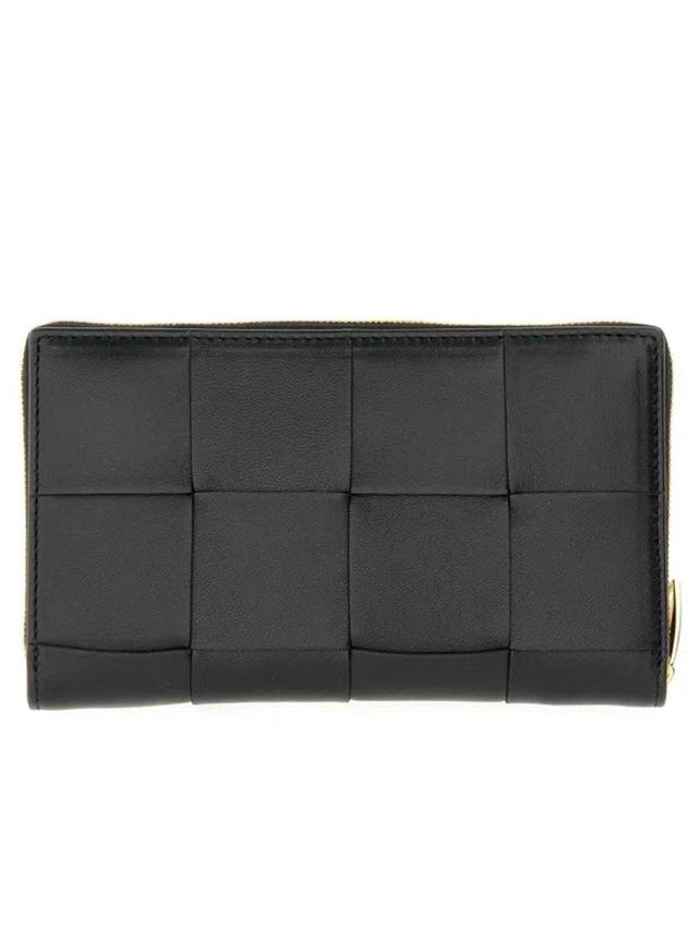 BOTTEGA VENETA Wallet With Zip Accessories In Black Product Image