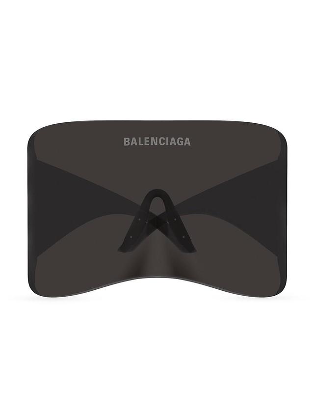 Balenciaga Rectangle Mask Directional Sunglasses, 99mm Product Image