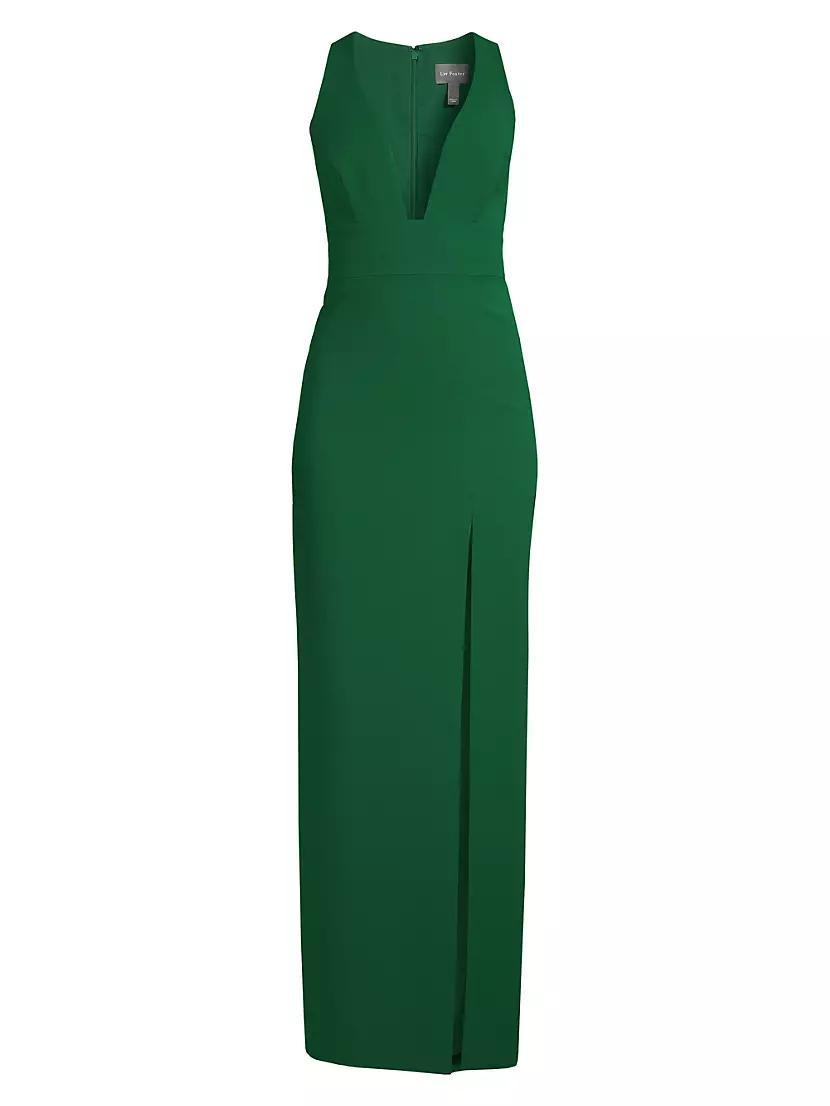 V-neck Column Gown product image