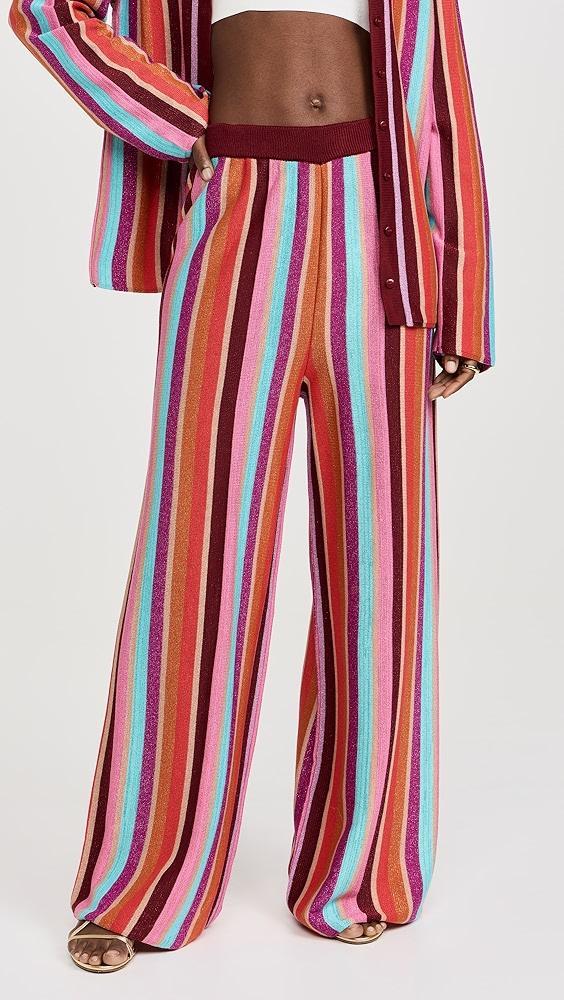 DRESS TO Magic Stripe Knit Pants | Shopbop Product Image