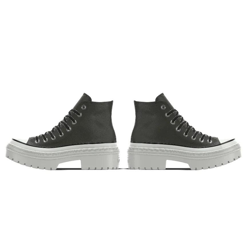 Custom Chuck Taylor All Star Lugged Heel Platform Leather By You Product Image