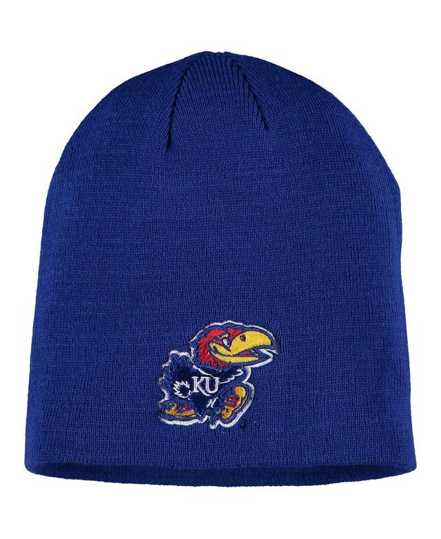 Mens Royal Kansas Jayhawks Ezdozit Knit Beanie Product Image