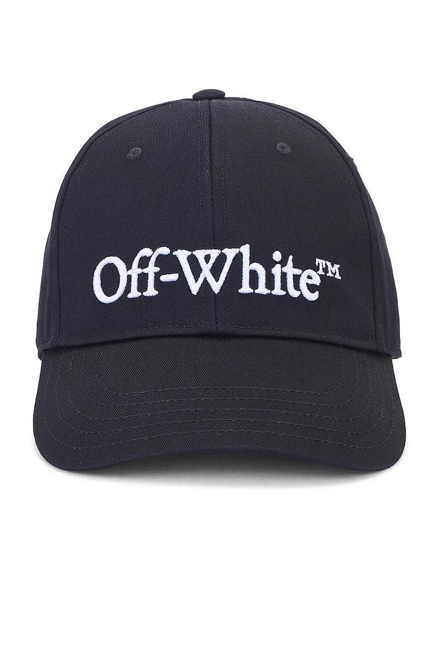 Off-White Embroidered Logo Cotton Drill Adjustable Baseball Cap Product Image