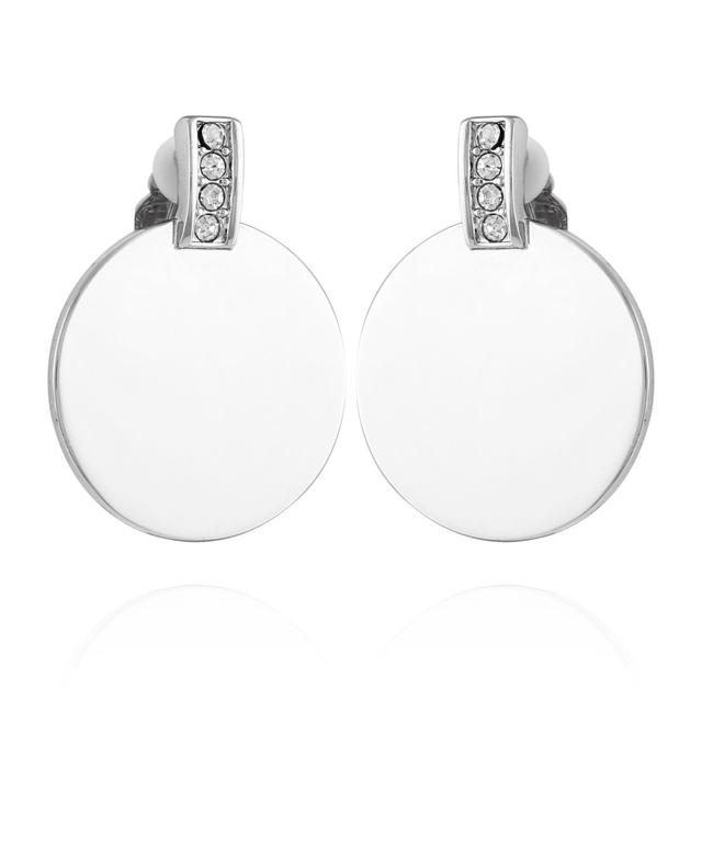 T Tahari Womens Summer Chic Button Clip Earring Product Image