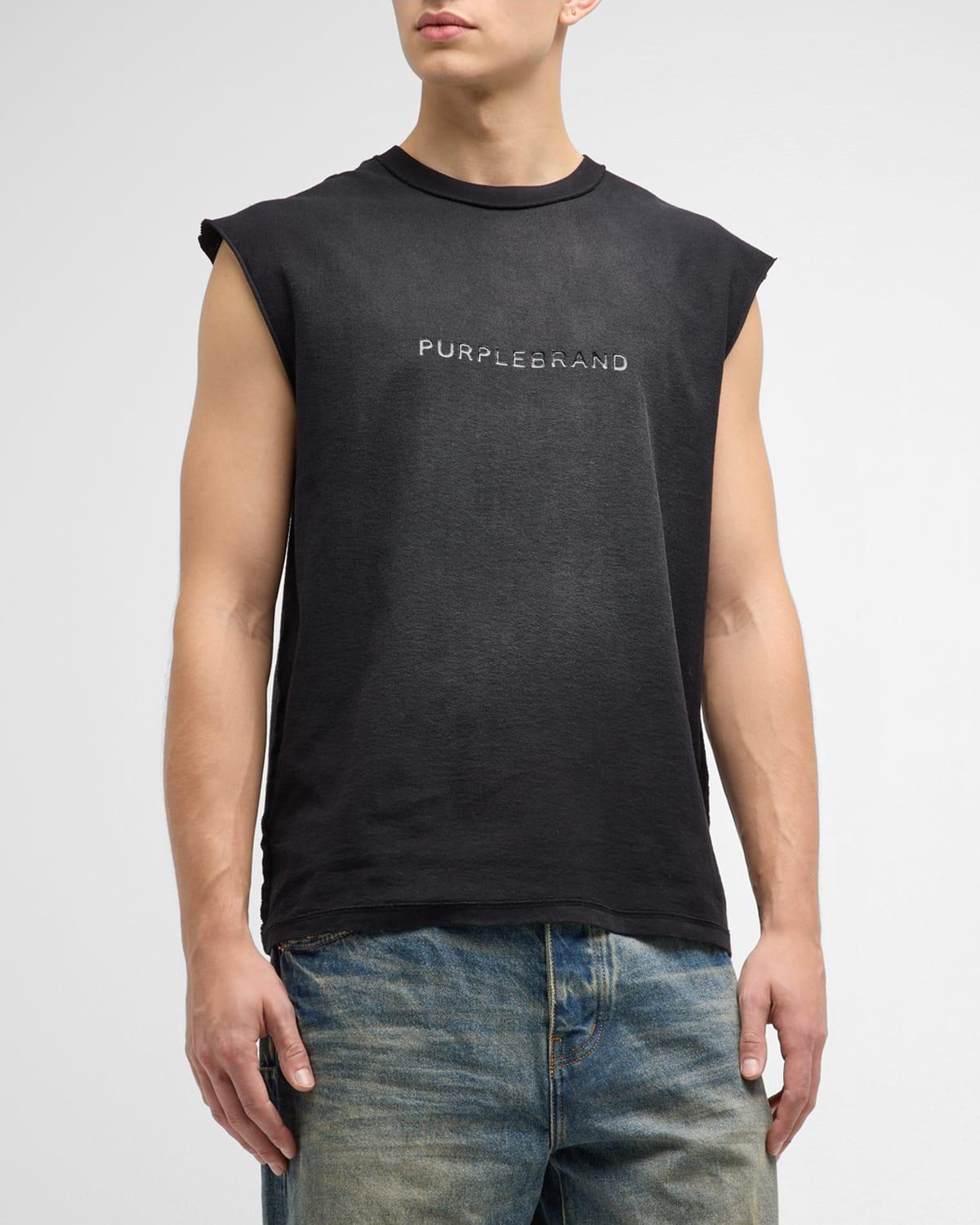 Mens Textured Jersey Tank Top Product Image