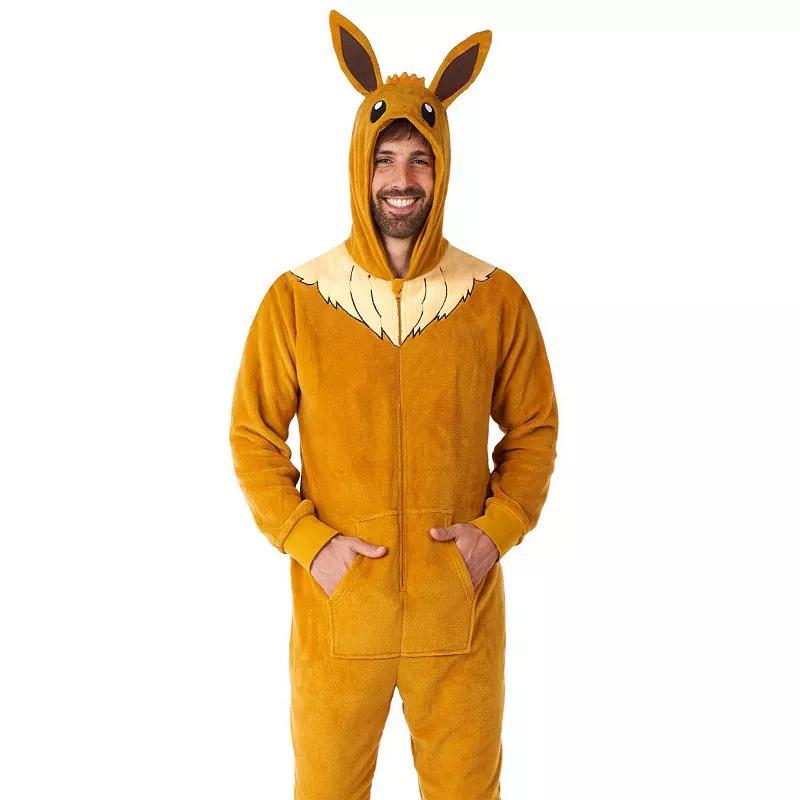 Mens OppoSuits Pokmon Eevee One-Piece Pajamas Product Image