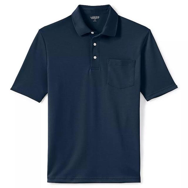 Mens Lands End Super Soft Supima Pocket Polo Product Image