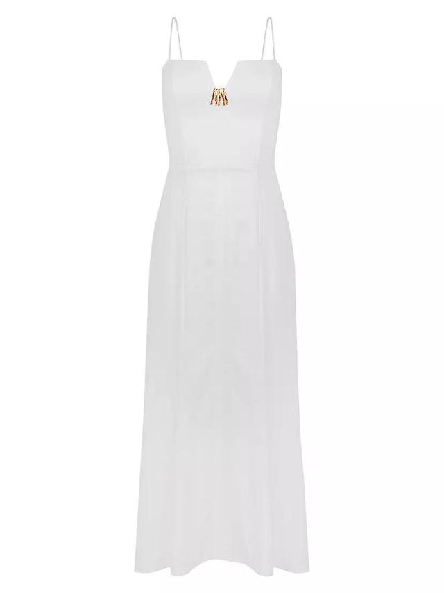 Lilith Linen-Blend Maxi Dress Product Image