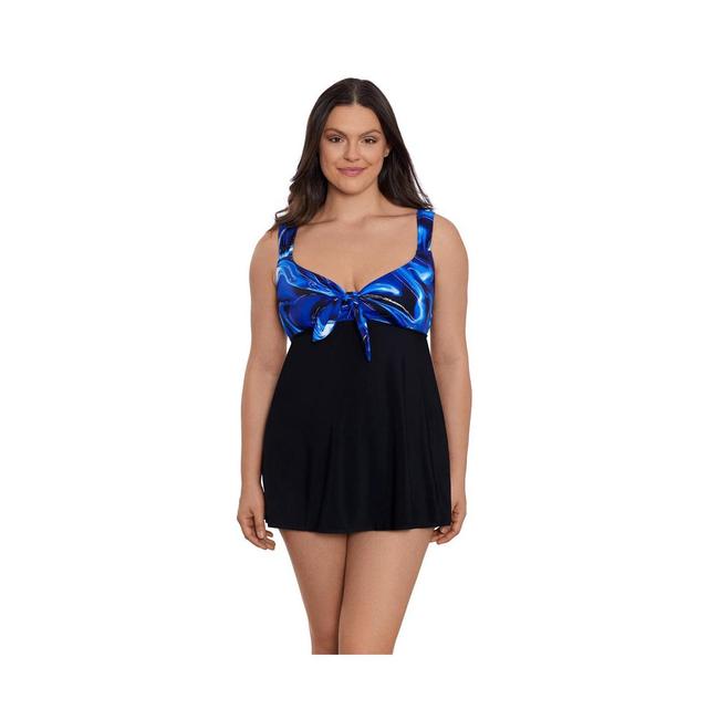 Women's Tie Front Swim Dress Product Image