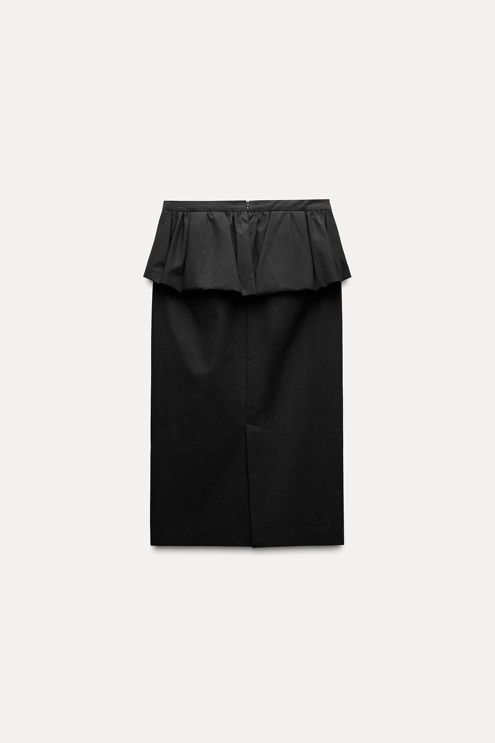 PEPLUM MIDI SKIRT ZW COLLECTION Product Image