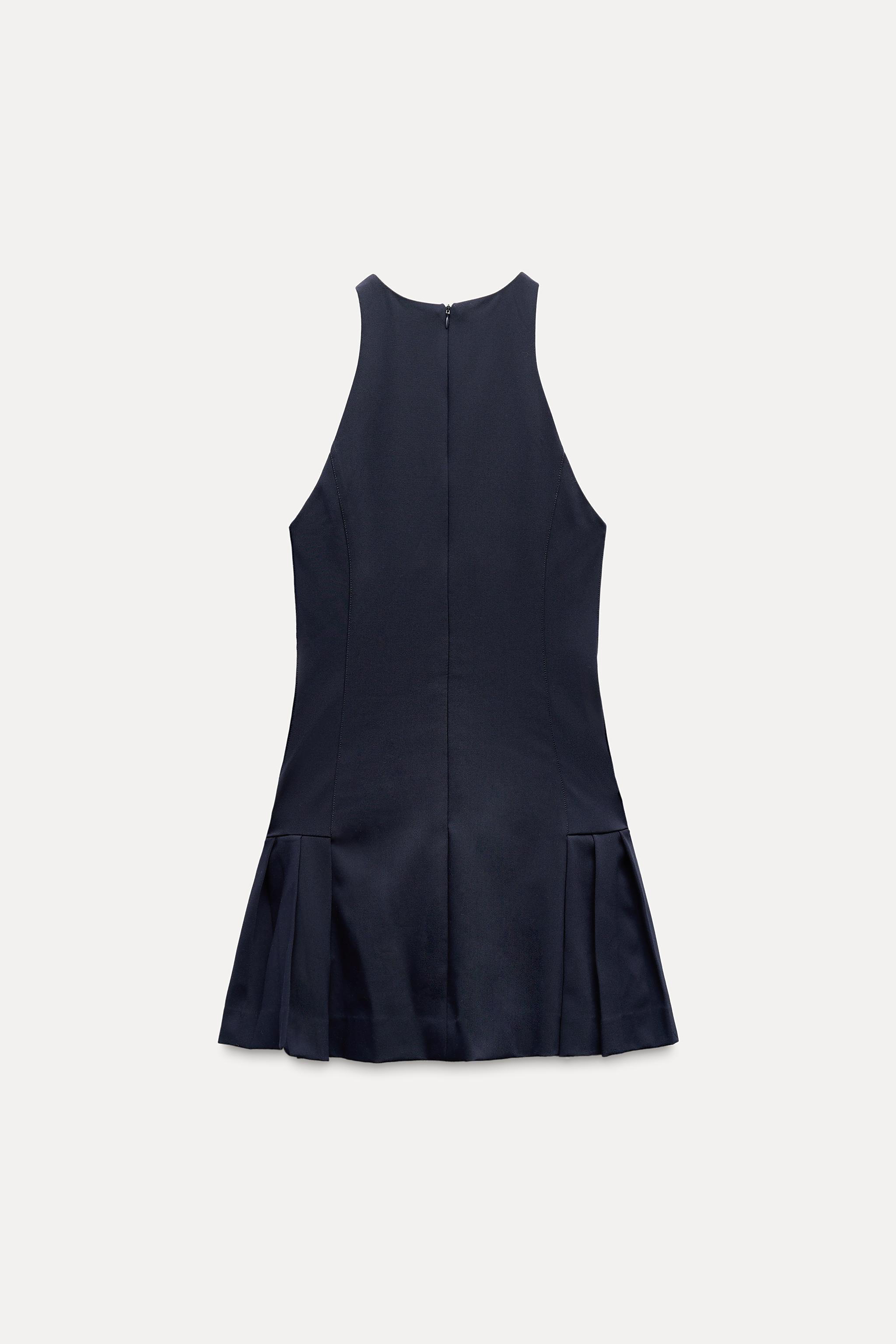 MINI DRESS WITH SIDE STRAPS Product Image