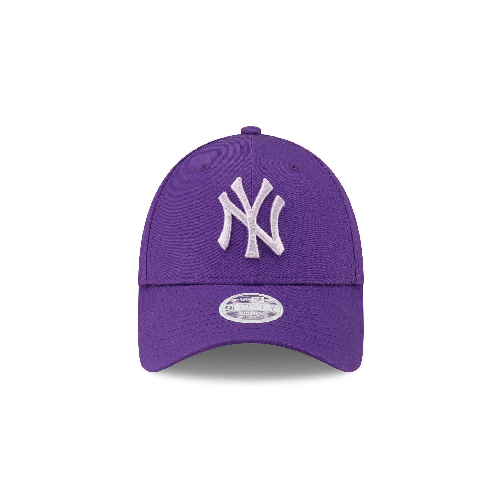 New York Yankees Purple Icon Women's 9FORTY Adjustable Hat Female Product Image