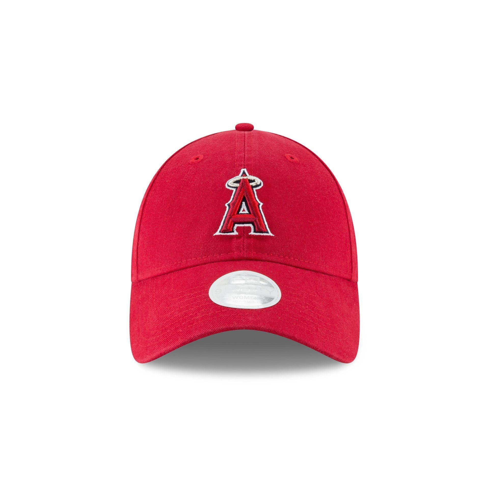 Los Angeles Angels Women's Core Classic Red 9TWENTY Adjustable Hat Female Product Image