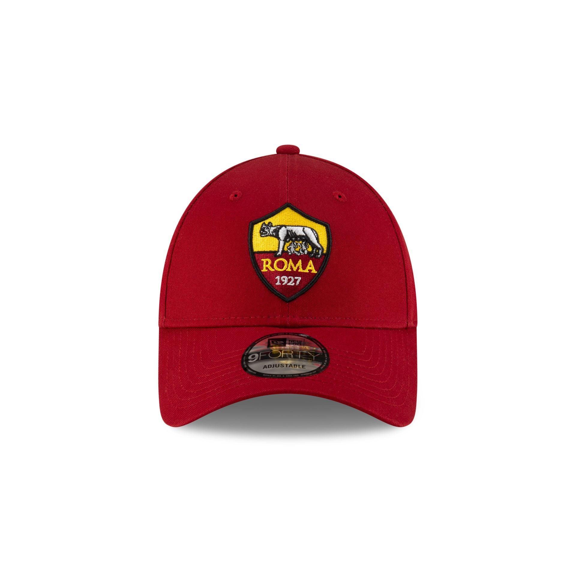 AS Roma Red Shield 9FORTY Adjustable Hat Male Product Image