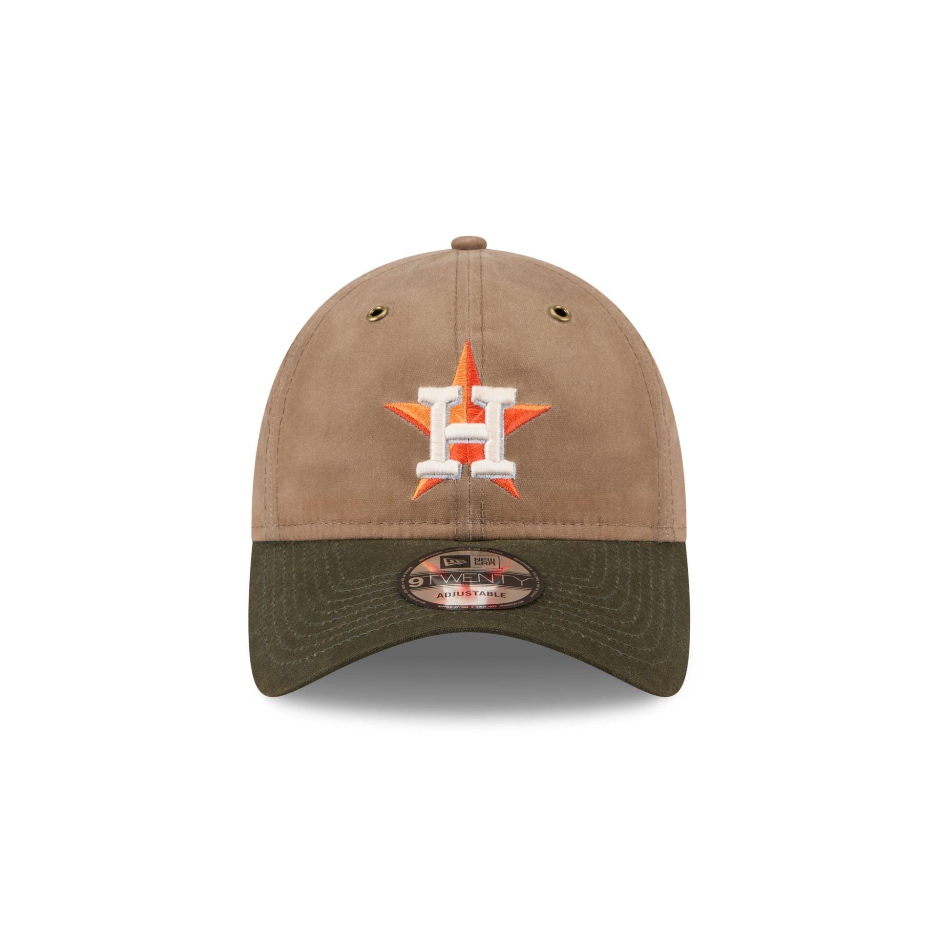 Houston Astros Wax Canvas 9TWENTY Adjustable Hat Male Product Image