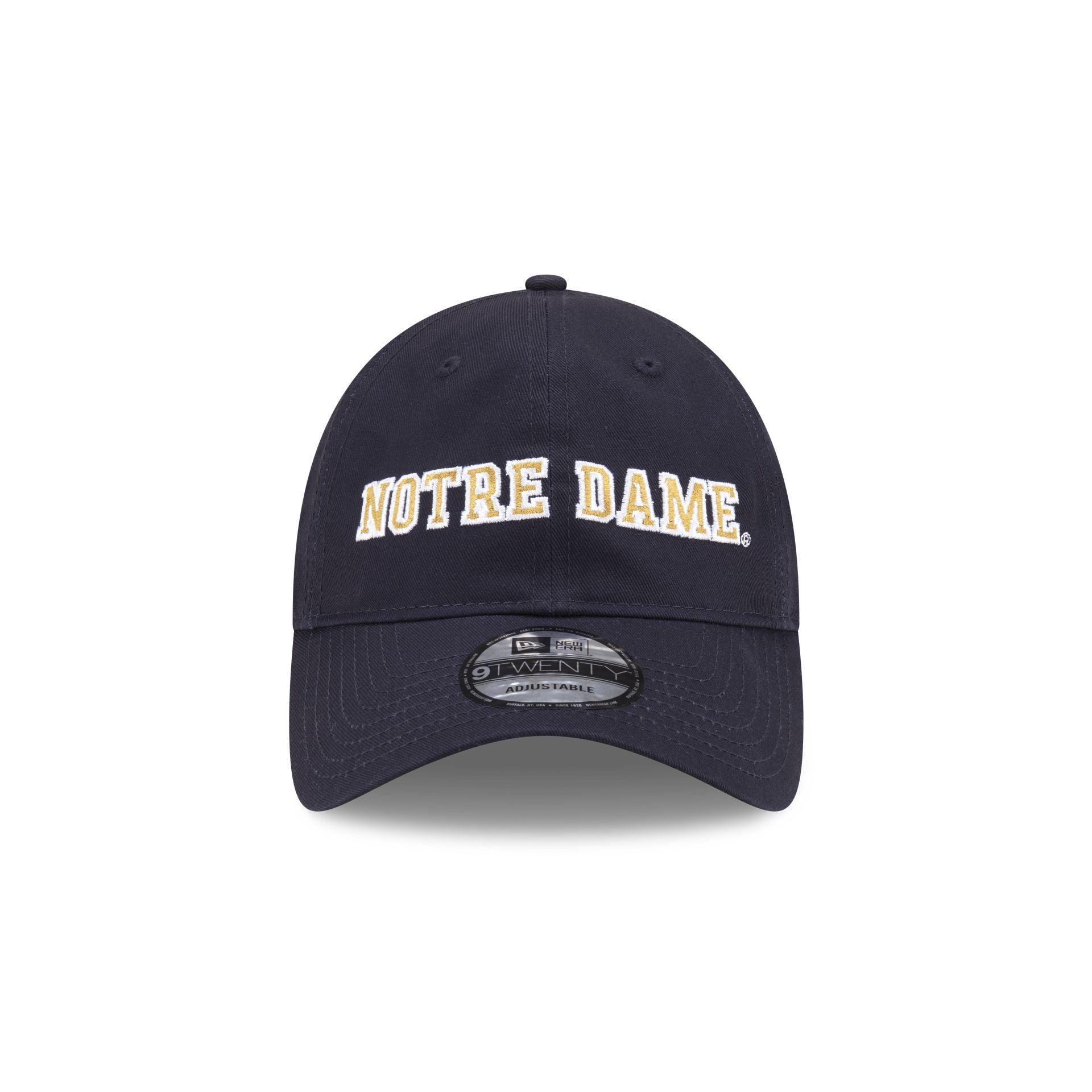 Notre Dame Fighting Irish Wordmark 9TWENTY Adjustable Hat Male Product Image