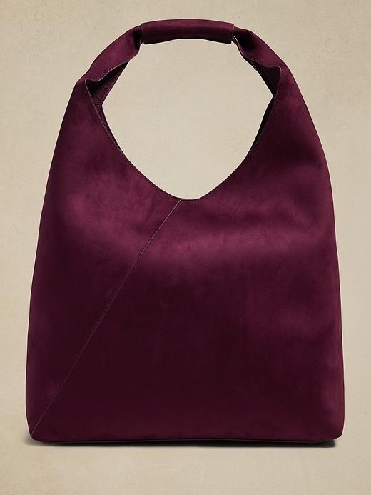 Vegan Leather Slouchy Tote Product Image