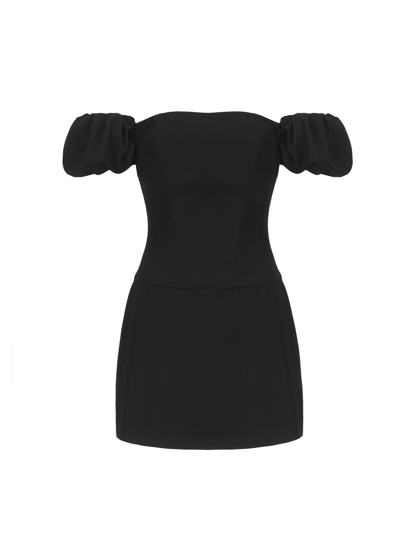 Corin Dress (Black) Product Image