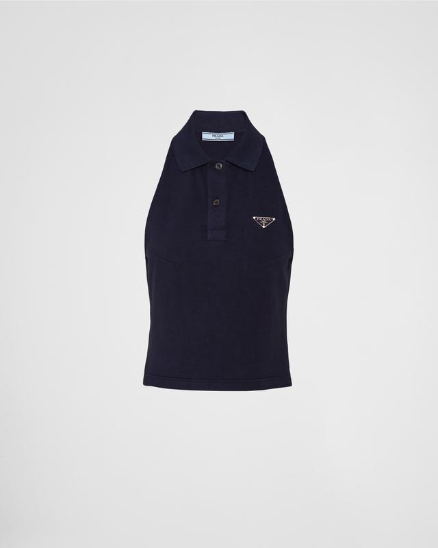 Piqué polo shirt Product Image