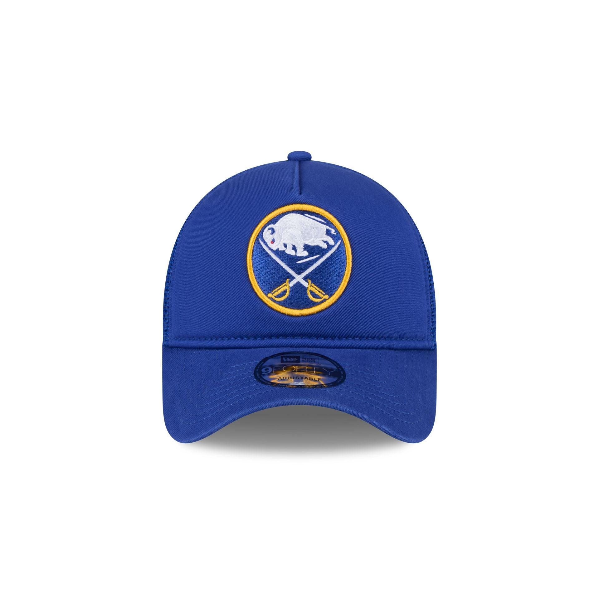 Buffalo Sabres 9FORTY A-Frame Trucker Hat Male Product Image