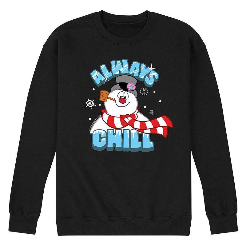 Mens Frosty The Snowman Frosty Always Chill Tee Blue Product Image