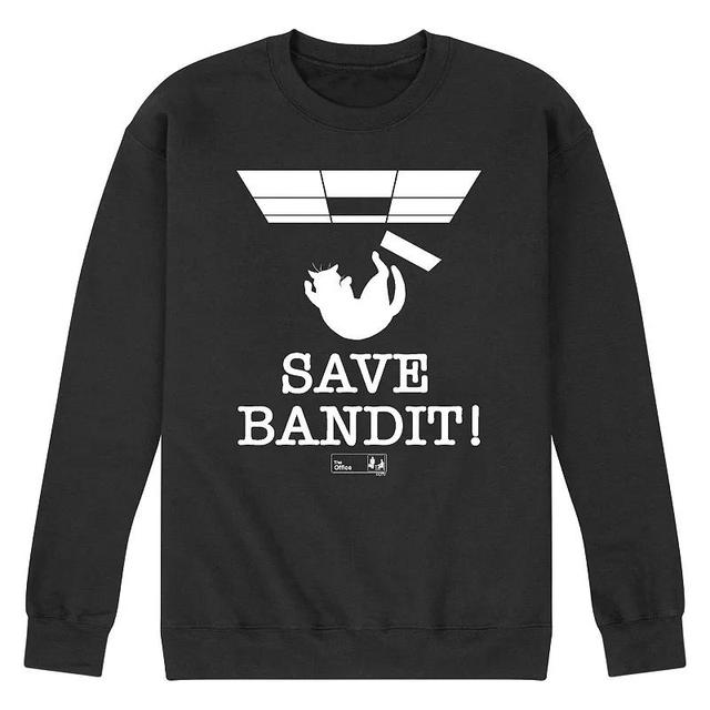 Mens The Office Save Bandit Sweatshirt Blue Product Image