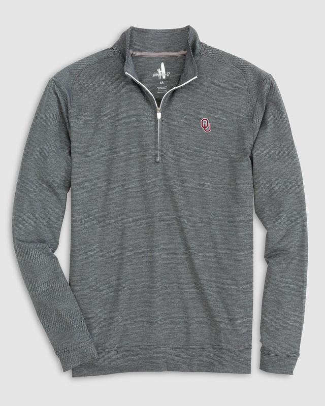 johnnie-O Providence Vaughn Striped Performance 1/4 Zip Product Image