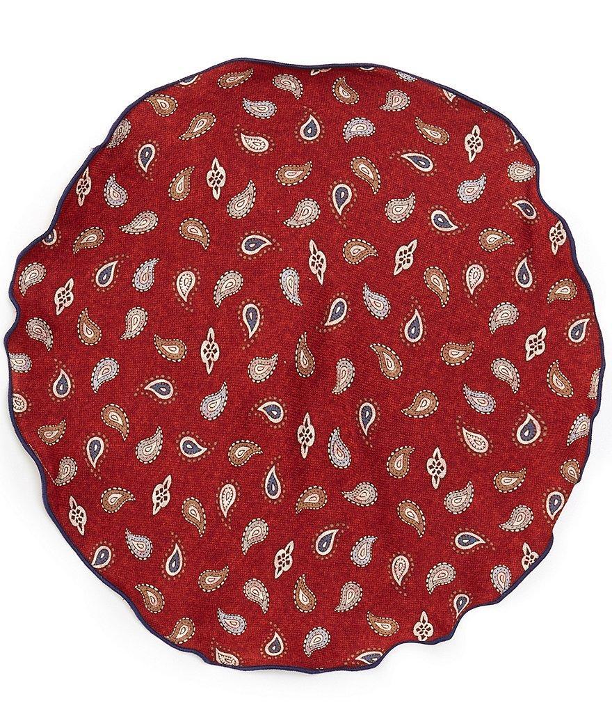 Edward Armah Pine Reversible Silk Pocket Circle Product Image