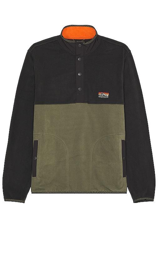 Faherty Low Pile Fleece Popover Jacket product image