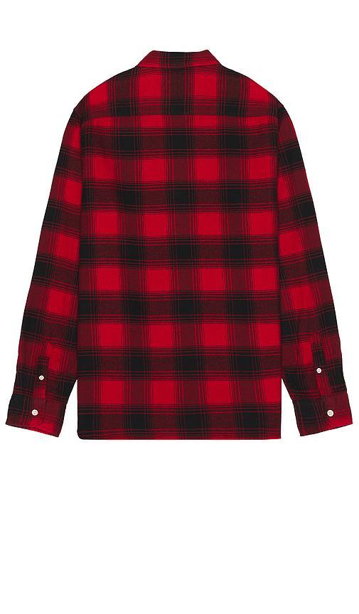 AllSaints Ursa Flannel Button-Up Shirt Product Image