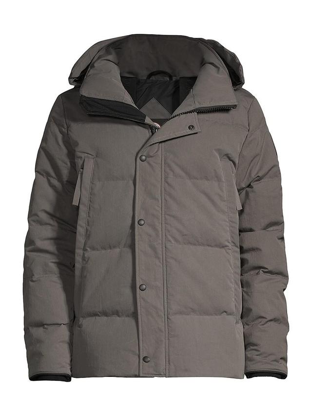 Mens Wyndham Hooded Slim-Fit Down Parka Product Image