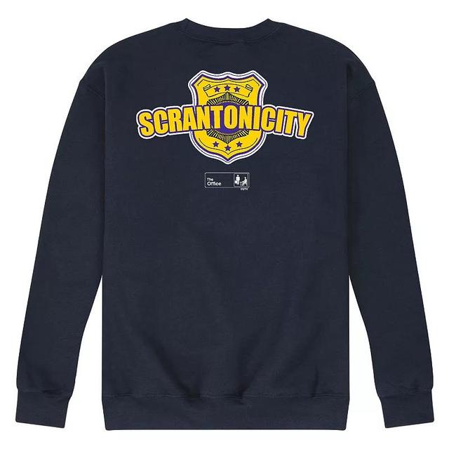 Mens The Office Scrantonicity Sweatshirt Blue Product Image