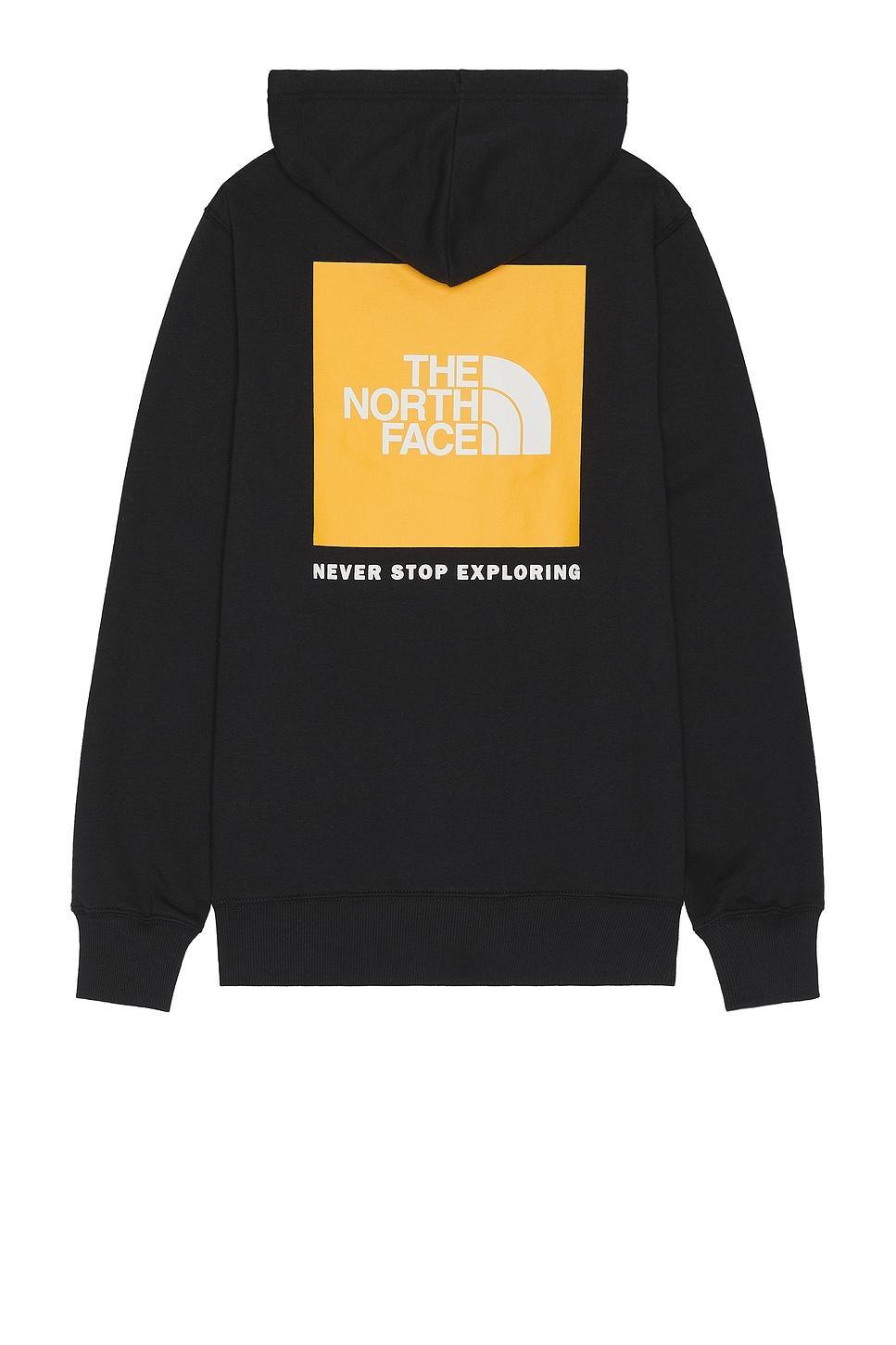 The North Face Box Nse Pullover Hoodie in Tnf Medium Grey Heather & Tnf Black - Grey. Size L (also in S, XL/1X). Product Image