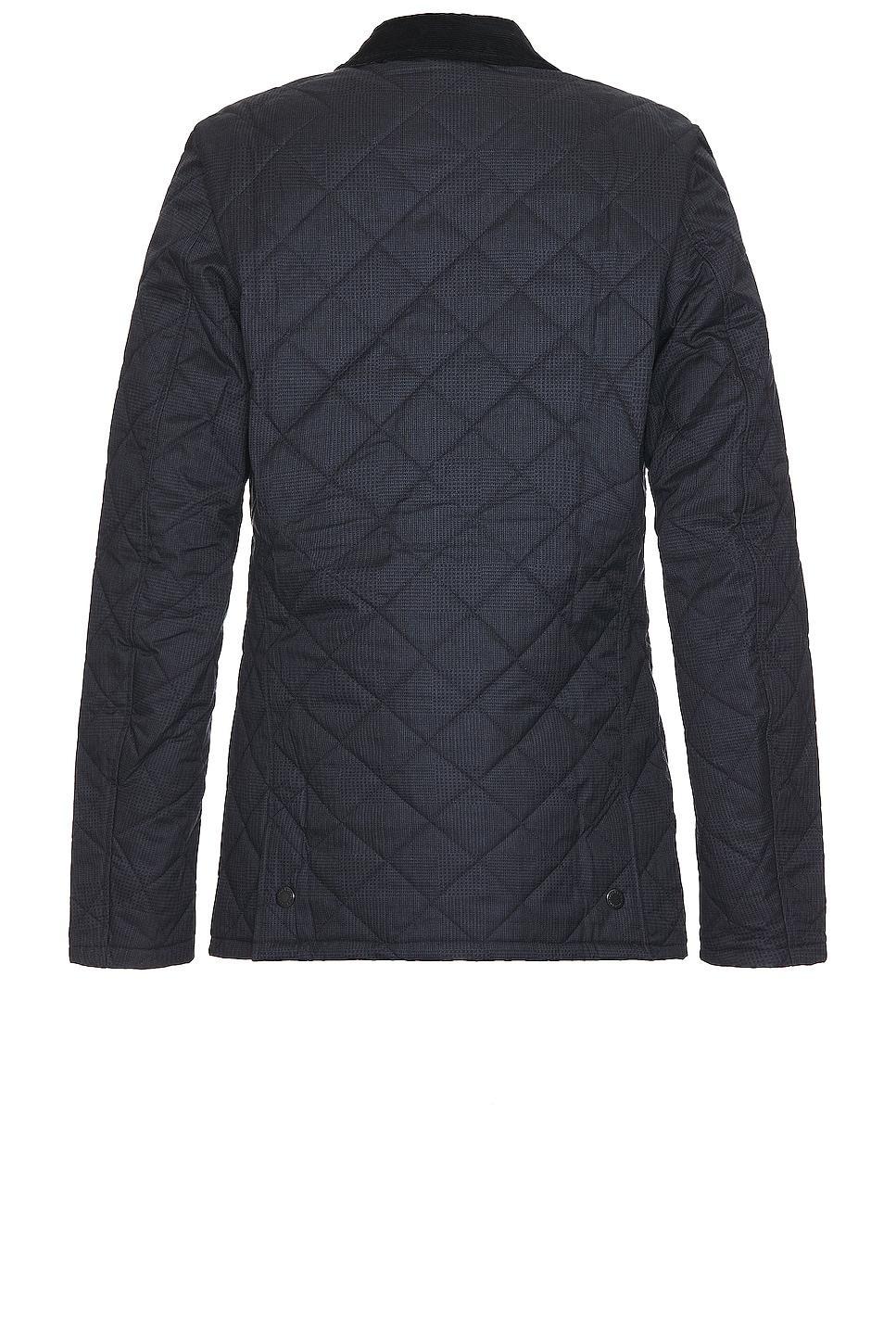 Barbour Checked Heritage Liddesdale Quilt Jacket Navy. (also in ). Product Image